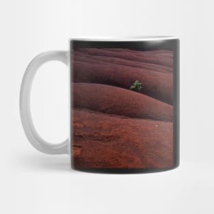 Red landscape Mug